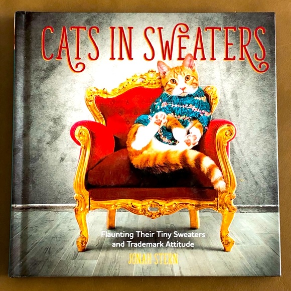 The French Cat and Cat in Sweaters - Picture 2 of 5